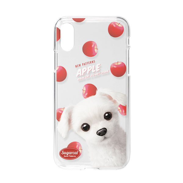 Dongdong’s Apple New Patterns Clear Jelly Case