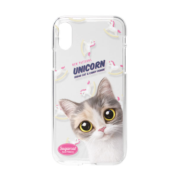Merry’s Unicorn New Patterns Clear Jelly Case