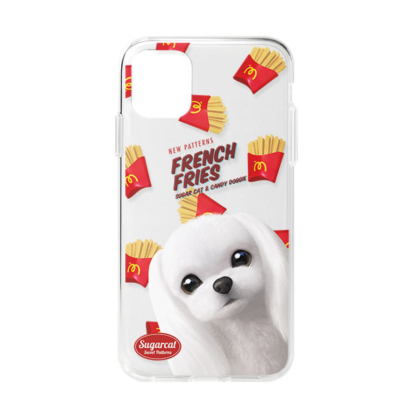 Potato&#039;s French Fries New Patterns Clear Jelly/Gelhard Case
