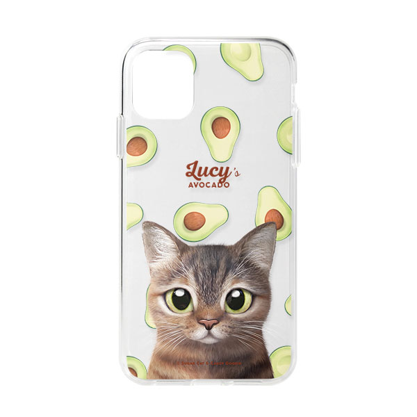 Lucy’s Avocado Clear Jelly Case