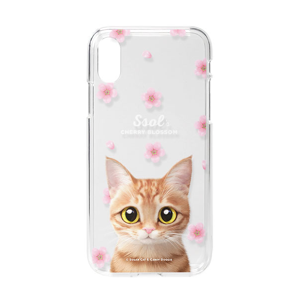 Ssol’s Cherry Blossom Clear Jelly Case