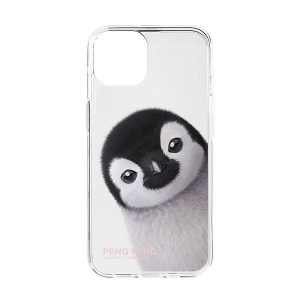 Peng Peng the Baby Penguin Peekaboo Clear Jelly Case