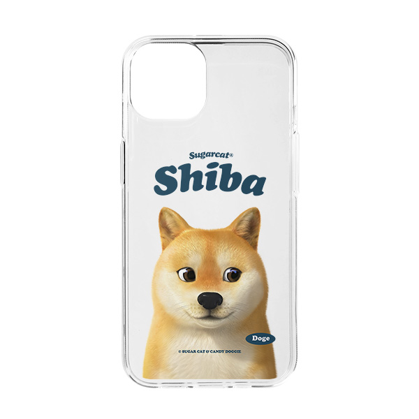 Doge the Shiba Inu Type Clear Jelly/Gelhard Case