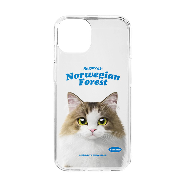 Summer the Norwegian Froest Type Clear Jelly/Gelhard Case