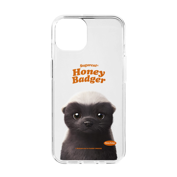 Honey Badger Type Clear Jelly/Gelhard Case