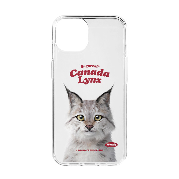 Wendy the Canada Lynx Type Clear Jelly/Gelhard Case