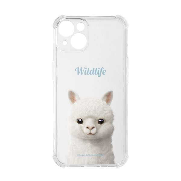 Angsom the Alpaca Simple Shockproof Jelly Case