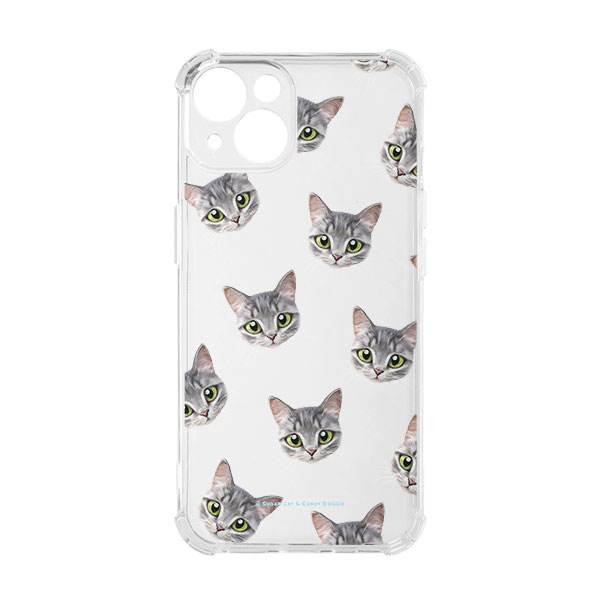 Autumn Face Patterns Shockproof Jelly Case