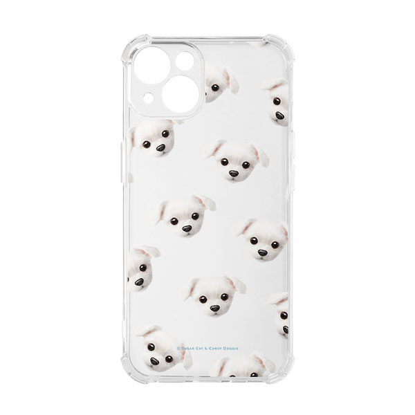 DongDong Face Patterns Shockproof Jelly Case