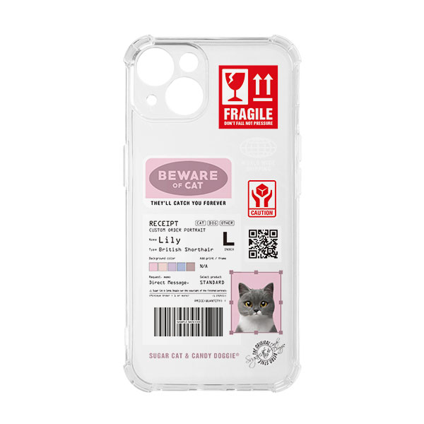 Lily Fragile Shockproof Jelly Case