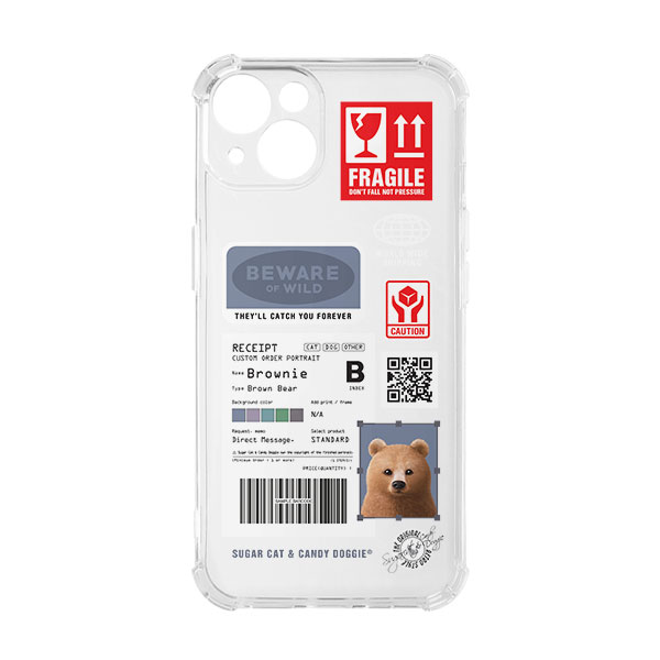 Brownie the Bear Fragile Shockproof Jelly Case