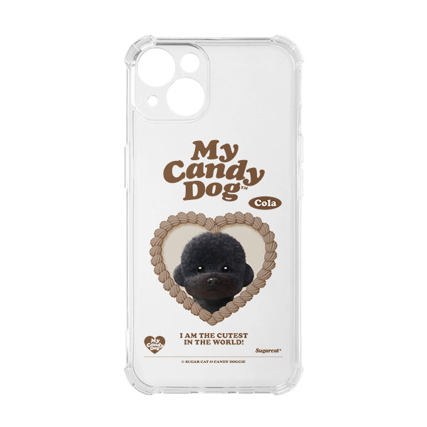 Cola the Medium Poodle MyHeart Shockproof Jelly/Gelhard Case