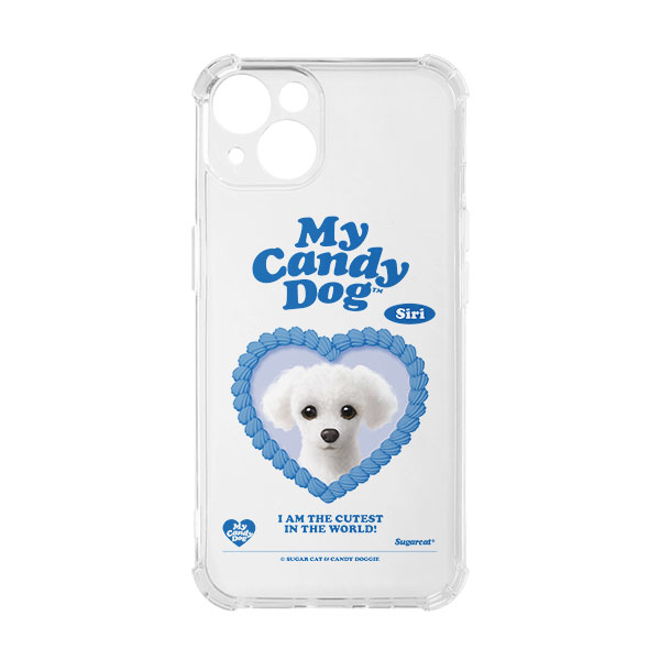 Siri the White Poodle MyHeart Shockproof Jelly/Gelhard Case