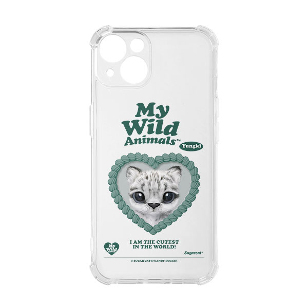 Yungki the Snow Leopard MyHeart Shockproof Jelly/Gelhard Case