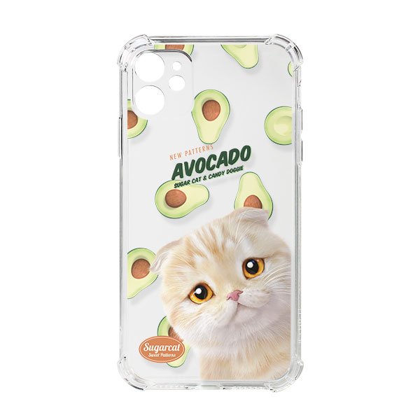 Achi’s Avocado New Patterns Shockproof Jelly Case