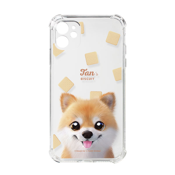 Tan the Pomeranian’s Biscuit Shockproof Jelly Case