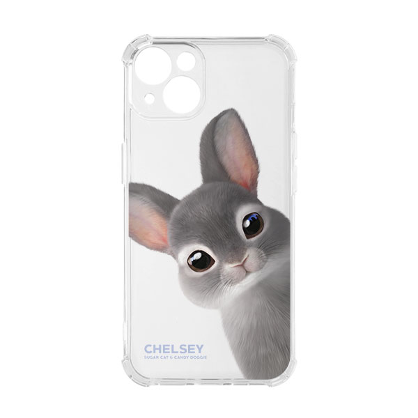 Chelsey the Rabbit Peekaboo Shockproof Jelly/Gelhard Case