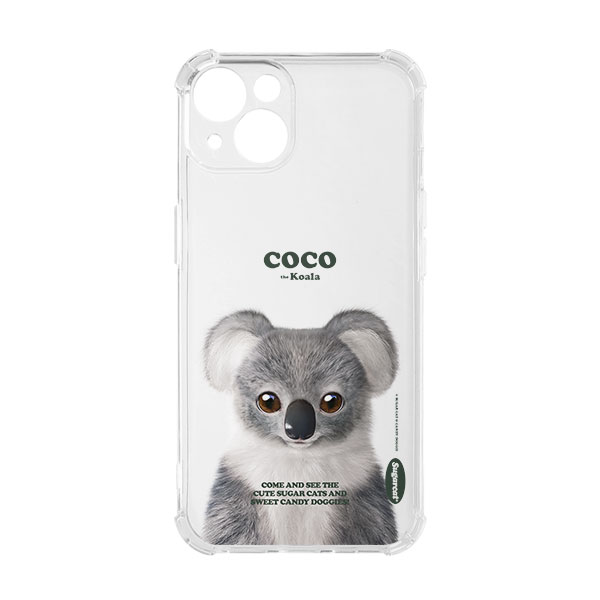 Coco the Koala Retro Shockproof Jelly/Gelhard Case