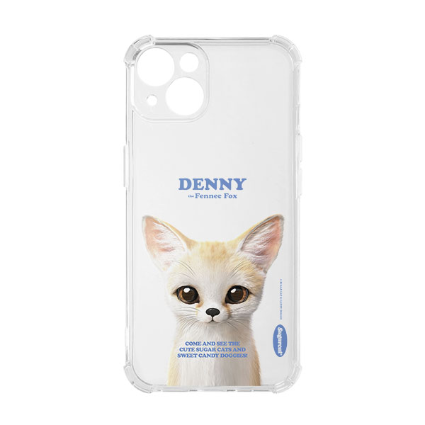 Denny the Fennec fox Retro Shockproof Jelly/Gelhard Case