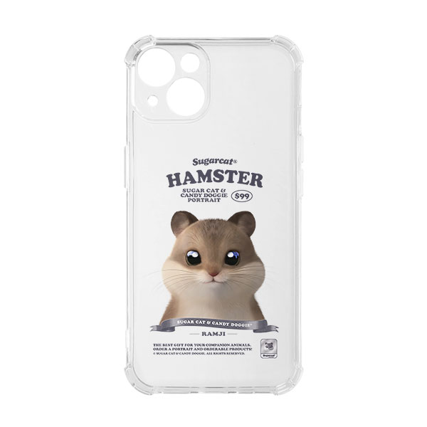 Ramji the Hamster New Retro Shockproof Jelly/Gelhard Case