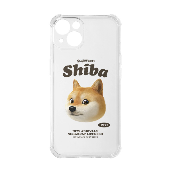 Doge the Shiba Inu (GOLD ver.) TypeFace Shockproof Jelly/Gelhard Case