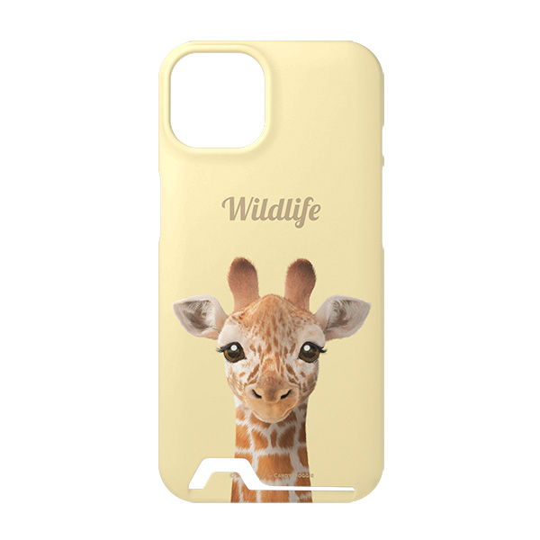 Capri the Giraffe Simple Under Card Hard Case