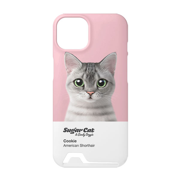 Cookie the American Shorthair Colorchip Under Card Hard Case