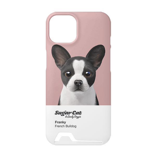 Franky the French Bulldog Colorchip Under Card Hard Case