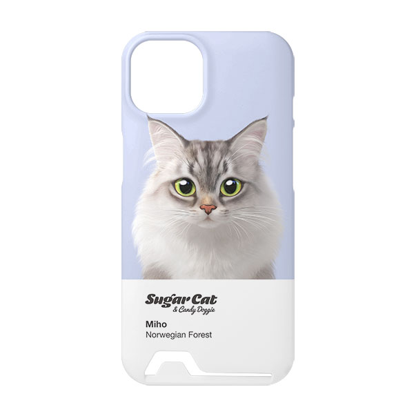 Miho the Norwegian Forest Colorchip Under Card Hard Case