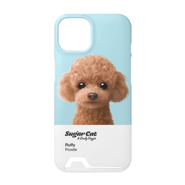 Ruffy the Poodle Colorchip Under Card Hard Case