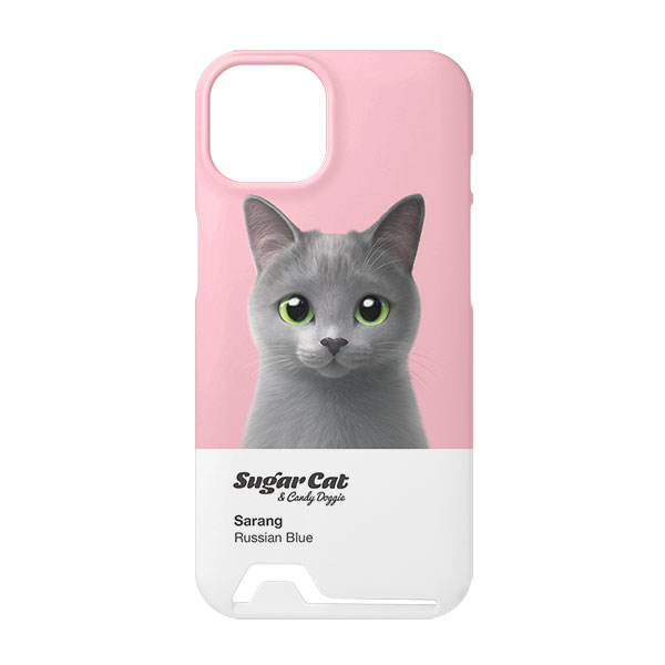 Sarang the Russian Blue Colorchip Under Card Hard Case