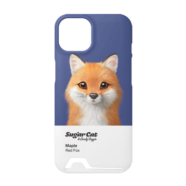 Maple the Red Fox Colorchip Under Card Hard Case