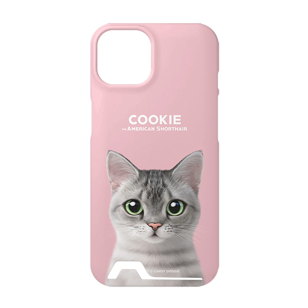 Cookie the American Shorthair Under Card Hard Case