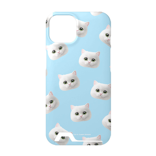 May the British Shorthair Face Patterns Under Card Hard Case