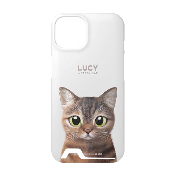 Lucy Under Card Hard Case