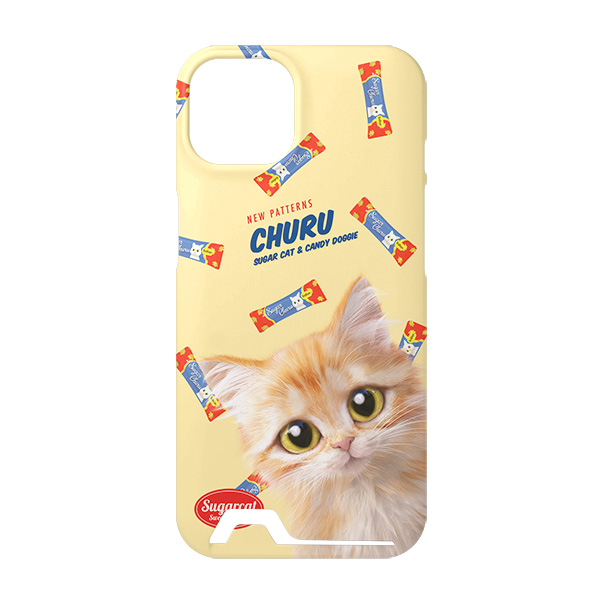 Raon the Kitten’s Churu New Patterns Under Card Hard Case