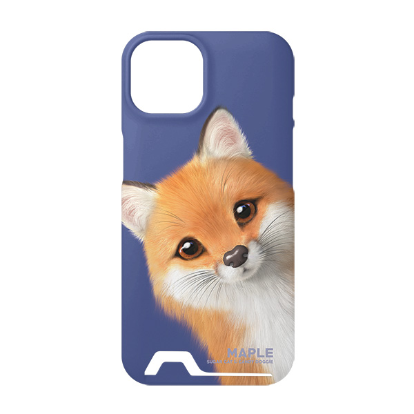 Maple the Red Fox Peekaboo Under Card Hard Case