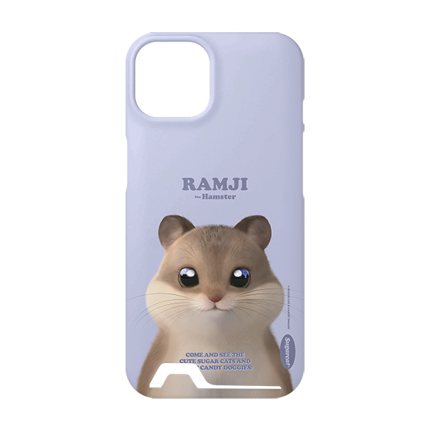 Ramji the Hamster Retro Under Card Hard Case
