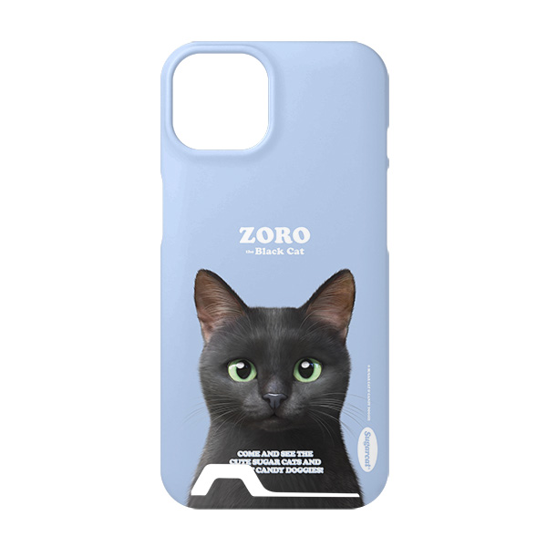 Zoro the Black Cat Retro Under Card Hard Case
