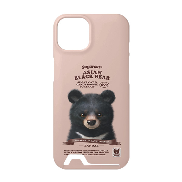 Bandal the Aisan Black Bear New Retro Under Card Hard Case