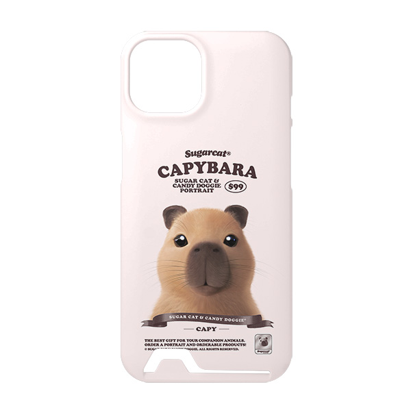Capybara the Capy New Retro Under Card Hard Case