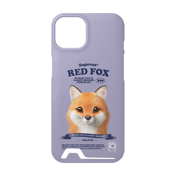 Maple the Red Fox New Retro Under Card Hard Case