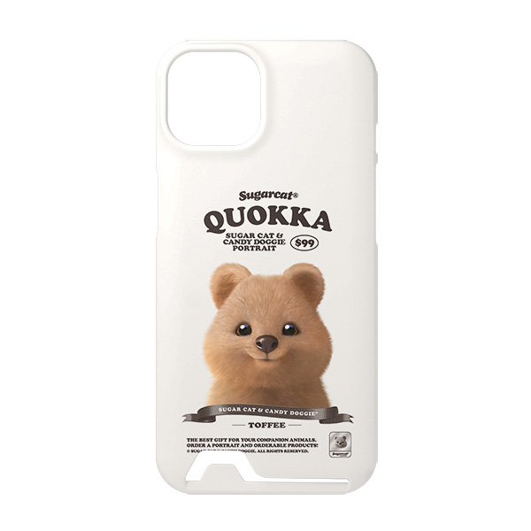 Toffee the Quokka New Retro Under Card Hard Case