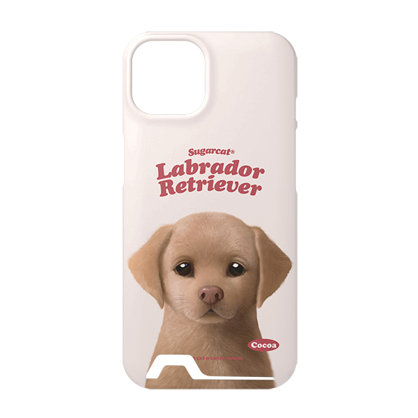 Cocoa the Labrador Retriever Type Under Card Hard Case