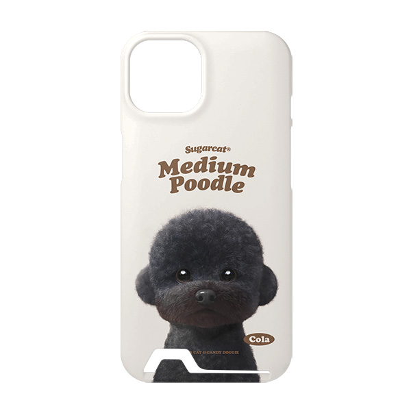 Cola the Medium Poodle Type Under Card Hard Case
