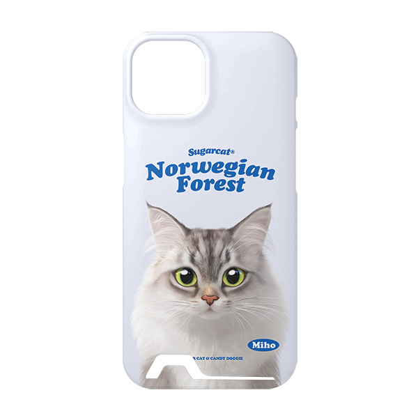Miho the Norwegian Forest Type Under Card Hard Case