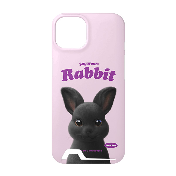 Black Jack the Rabbit Type Under Card Hard Case
