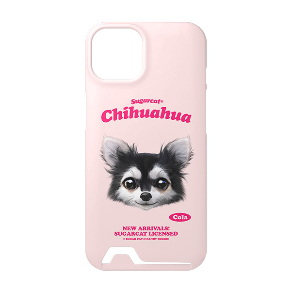 Cola the Chihuahua TypeFace Under Card Hard Case