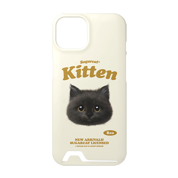Reo the Kitten TypeFace Under Card Hard Case