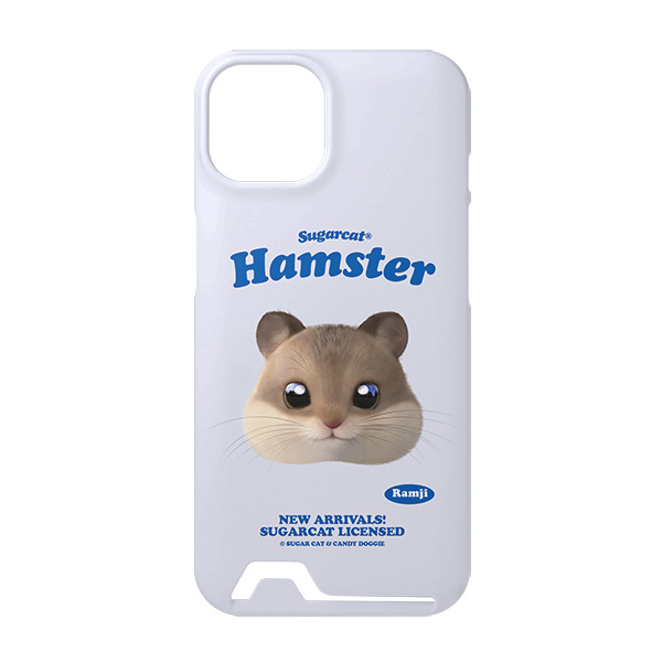 Ramji the Hamster TypeFace Under Card Hard Case